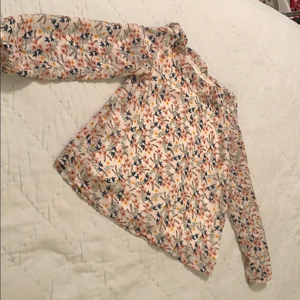 H&M Girls Long Sleeve Blouse